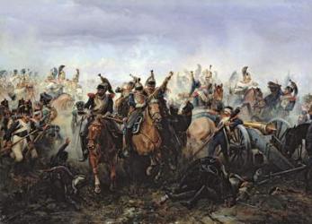 The Battle of La Fere-Champenoise, on the 25th March 1814, 1891 (oil on canvas) | Obraz na stenu