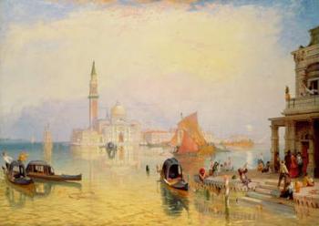 Venetian Scene, 19th century | Obraz na stenu
