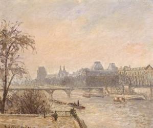 The Seine and the Louvre, 1903 (oil on canvas) | Obraz na stenu