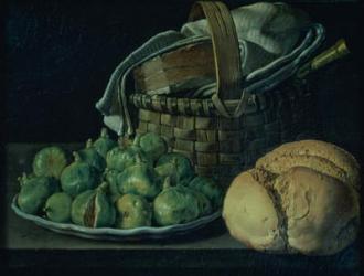 Still Life With Figs, 1746 (oil on canvas) | Obraz na stenu