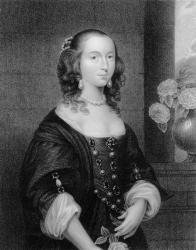 Anne Clifford, Countess of Dorset, Pembroke and Montgomery (1590-1676) (engraving) | Obraz na stenu