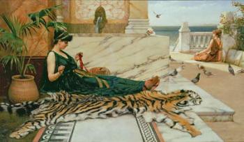 The Tiger Skin, c.1895 (oil on canvas) | Obraz na stenu
