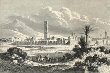 Marocco: Africa, 1860s (engraving) | Obraz na stenu