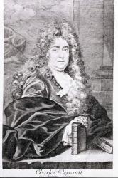 Portrait of Charles Perrault (engraving) | Obraz na stenu