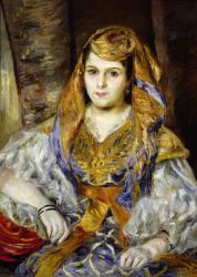 Mme. Clementine Stora in Algerian Dress, or Algerian Woman, 1870 (oil on canvas) | Obraz na stenu