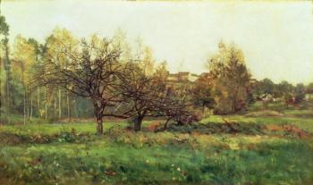 Autumn Landscape (oil on canvas) | Obraz na stenu