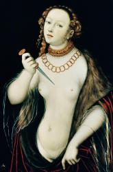 The Suicide of Lucretia, 1538 (oil on panel) | Obraz na stenu