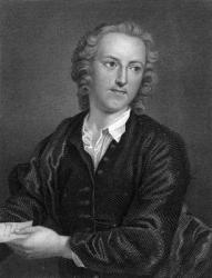 Portrait of Thomas Gray (engraving) | Obraz na stenu