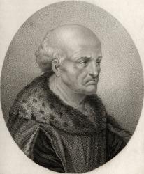 Humphrey, Duke of Gloucester, engraved by Gerimia, from 'A Catalogue of the Royal and Noble Authors', published 1806 (litho) | Obraz na stenu