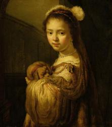 Picture of a Young Girl (oil on canvas) | Obraz na stenu