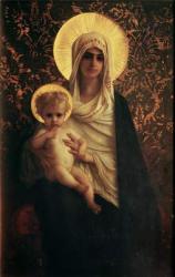 Virgin and Child, 1872 (oil on canvas) | Obraz na stenu