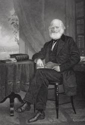 William Cullen Bryant (1794-1878) (litho) | Obraz na stenu
