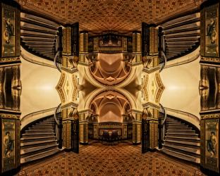 Tiled Corridor Maze, 2015 (digital image) | Obraz na stenu