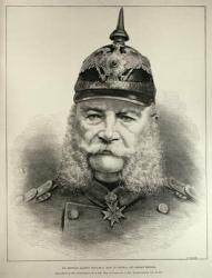His Imperial Majesty William I (1797-1888), King of Prussia and German Emperor, from 'The Illustrated London News', engraved by R. Taylor, 19th March 1887 (engraving) | Obraz na stenu