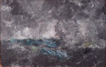 Storm in the Skerries. "The Flying Dutchman", 1892 (wax colour on cardboard) | Obraz na stenu