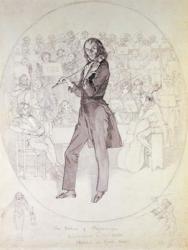 Niccolo Paganini (1784-1840), violinist | Obraz na stenu