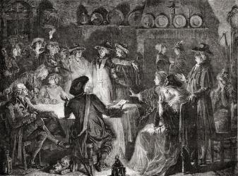 Arrest of the Royal Family at Varennes, 21 June 1791 (engraving) | Obraz na stenu