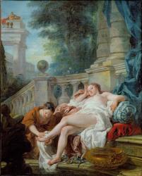 The Bath of Bethsheba, 1727 (oil on canvas) | Obraz na stenu