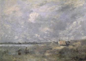 Stormy Weather, Pas de Calais, c.1870 (oil on canvas) | Obraz na stenu