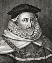Sir Ranulph Crewe, from 'A Short History of the English People' by J. R. Green, published in 1893 (litho) | Obraz na stenu