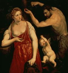 Venus and Mars, 1550s (oil on canvas) | Obraz na stenu