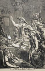 Antony and Cleopatra, 1890 (litho) | Obraz na stenu