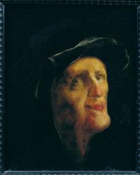 A Woman Laughing (oil on panel) | Obraz na stenu