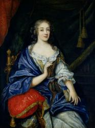 Portrait of Francoise-Louise de la Baume le Blanc (1644-1710) Duchesse de Vaujour, called Mademoiselle de la Valliere (oil on canvas) | Obraz na stenu