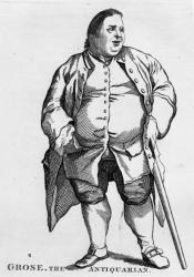 Francis Grose, the Antiquarian (engraving) | Obraz na stenu