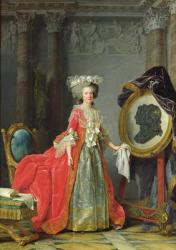 Portrait of Adelaide de France, 1787 (oil on canvas) | Obraz na stenu