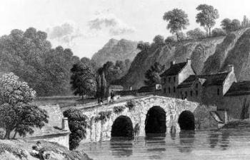 Glenmire Bridge, near Cork, engraved by E. Finden, 1832 (engraving) | Obraz na stenu