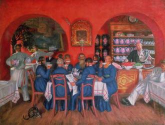 Moscow Cafe, 1916 (oil on canvas) | Obraz na stenu