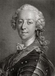 Prince Charles Edward Louis Philip Casimir Stewart (1720-88), The Young Pretender, known as Bonnie Prince Charlie (engraving) | Obraz na stenu