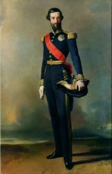 Francois-Ferdinand-Philippe d'Orleans (1818-1900) Prince de Joinville, 1843 (oil on canvas) | Obraz na stenu