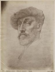 Clovis Delacoux, sculptor, 1899 (silverpoint on cardboard) | Obraz na stenu