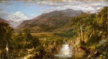 Heart of the Andes, 1859 (oil on canvas) | Obraz na stenu