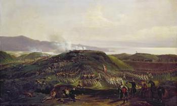 Battle of Croix des Bouquets, 23rd June 1794, 1836 (oil on canvas) | Obraz na stenu