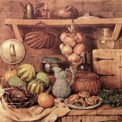 Still life with Christmas Food | Obraz na stenu