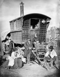 London Nomades, c.1876 (b/w photo) | Obraz na stenu