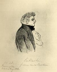 Luigi Lablache (1784-1858) (engraving) | Obraz na stenu