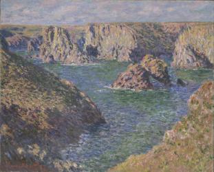 Port-Domois, Belle-Isle, 1887 (oil on canvas) | Obraz na stenu