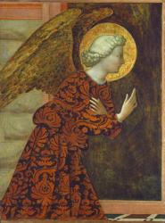 The Archangel Gabriel, c. 1430 (tempera on panel) | Obraz na stenu