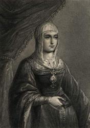Isabella the Catholic (1451-1504) (litho) | Obraz na stenu