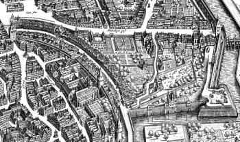 Frankfurt am Main, 1628 (engraving) | Obraz na stenu