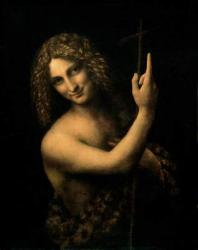 St. John the Baptist, 1513-16 (oil on canvas) | Obraz na stenu