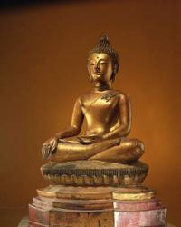 Buddha (bronze gilt) | Obraz na stenu