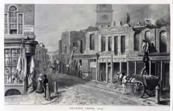 Charing Cross, 1830 (w/c on paper) | Obraz na stenu