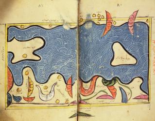 The South of India, 1348 (vellum) | Obraz na stenu