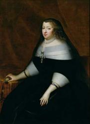 Portrait of Anne of Austria (1601-66) (oil on canvas) | Obraz na stenu