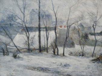 Garden under Snow, 1879 | Obraz na stenu